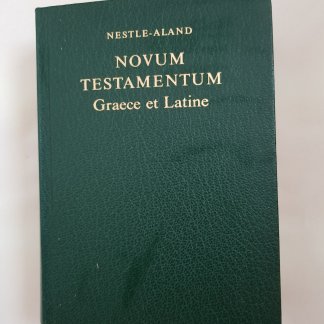 Nestle-Aland: Novum Testamentum Graece et Latine