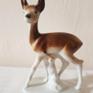 Retro porcelán őzike figura Zsanna Boltjában