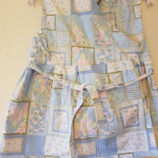 Patchwork mintás nyári kislány ruha