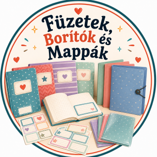 Füzetek, füzetborítók, mappák