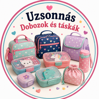 UZSONNÁS DOBOZ / TÁSKA / KULACS