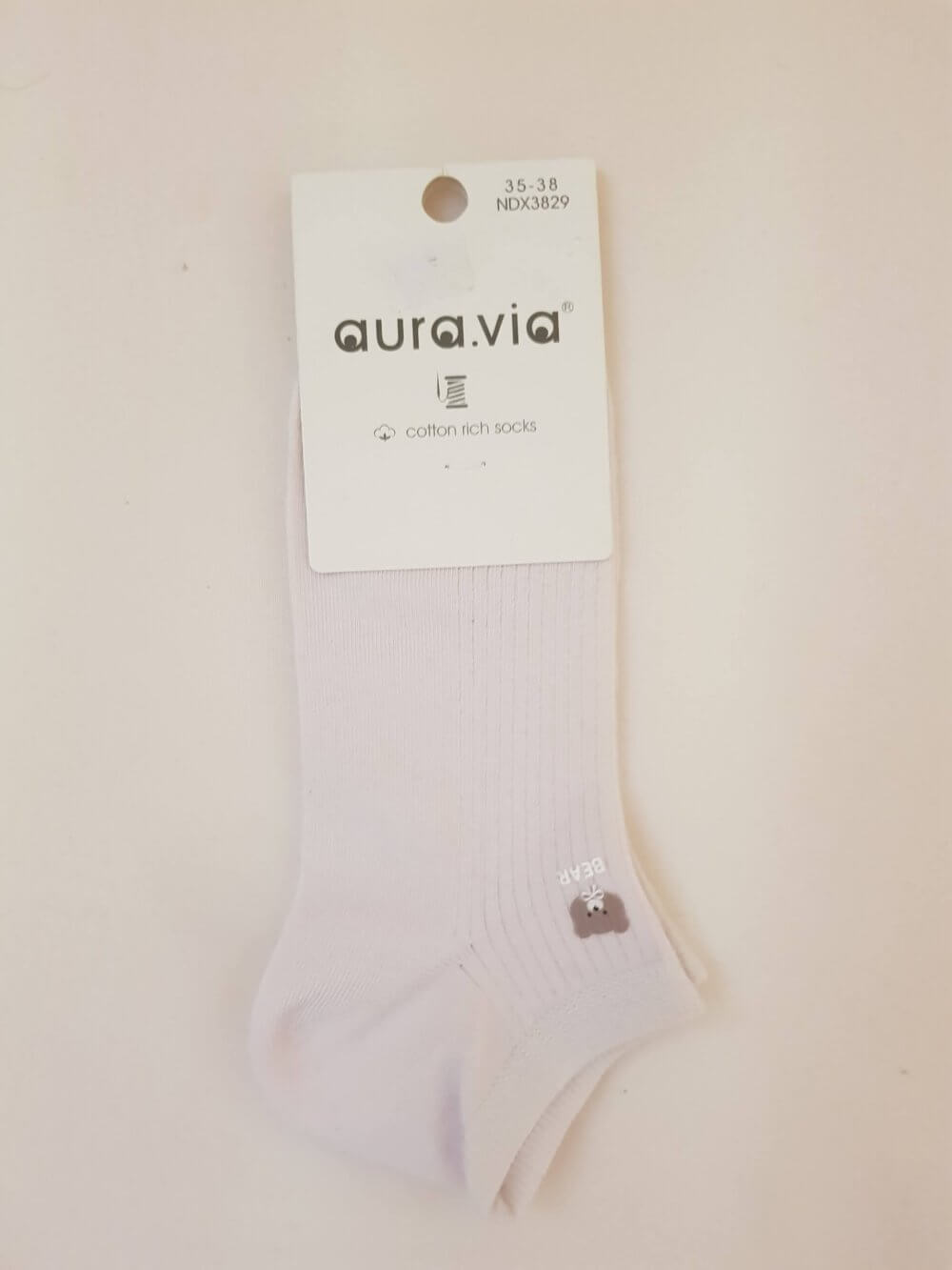 Aura.via női bokazokni – maci mintás, 35–38 Zsanna Boltjában